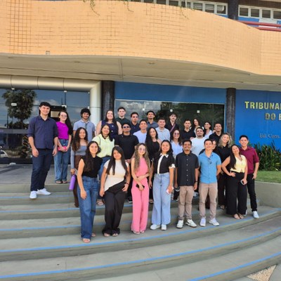 Alunos de Ciências Contábeis da UFDPar realizam visita técnica ao Tribunal de Contas do Estado do Piauí