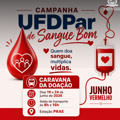Comunicado: alteração no horário de saída da Caravana da Solidariedade para doação de sangue
