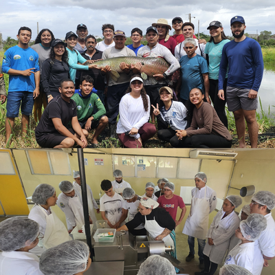 Discentes de Engenharia de Pesca da UFDPar participam de curso de capacitação em Aquicultura Continental no Ceará