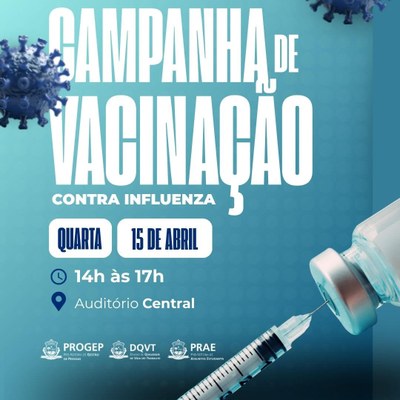 UFDPar abre inscrições para Campanha de Vacinação contra Influenza