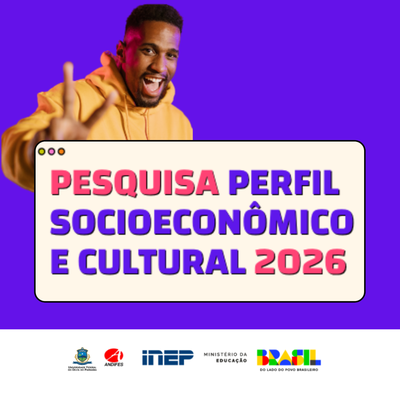 UFDPar convida estudantes a participarem da Pesquisa Nacional de Perfil Socioeconômico e Cultural 2026