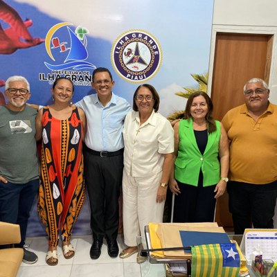 UFDPar e Prefeitura de Ilha Grande fortalecem parceria para ampliar a alfabetização de jovens e adultos