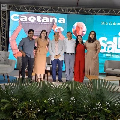 UFDPar lança primeiro volume da Revista Interdisciplinar de Extensão e Cultura Caetana durante o SALIPA